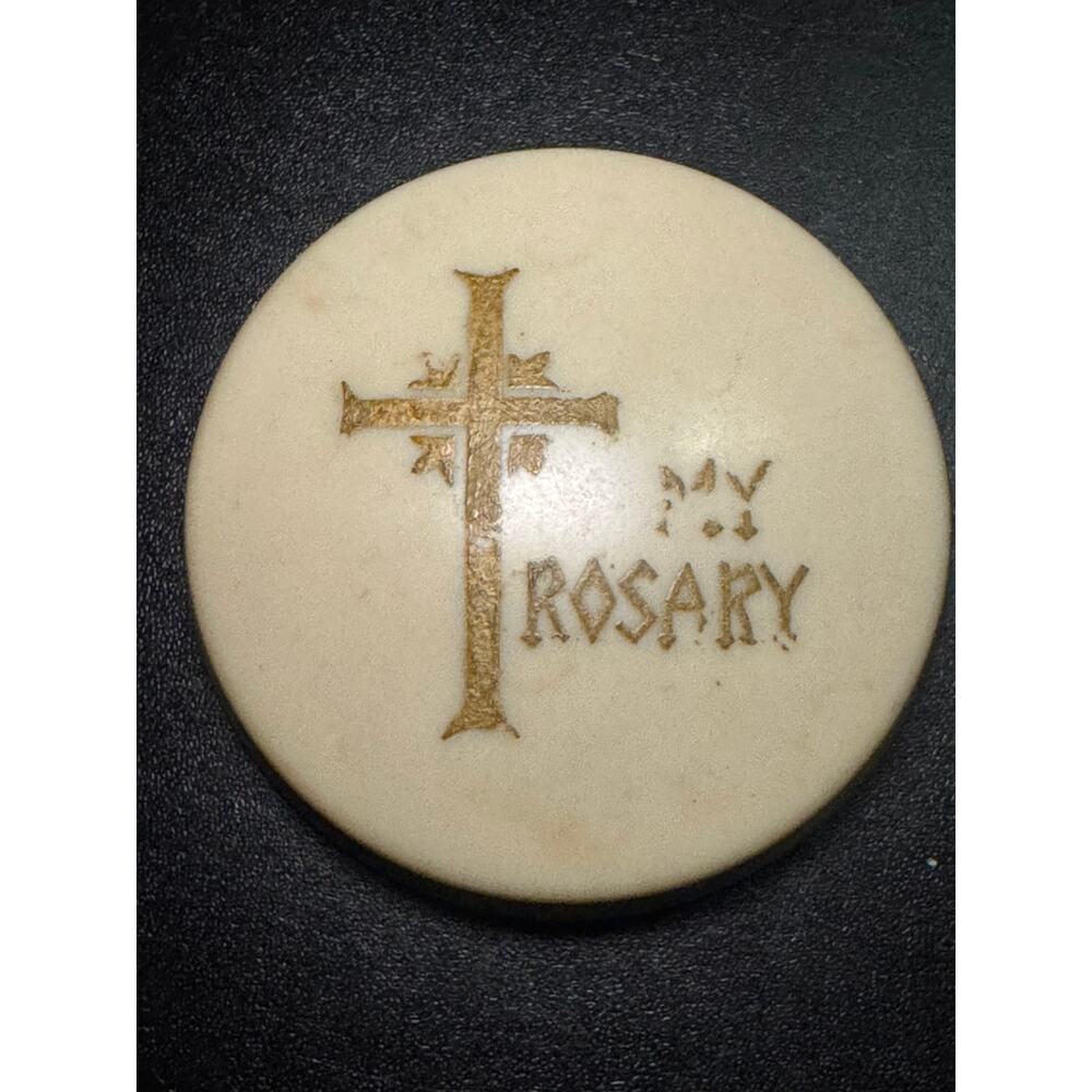 My Rosary Box with Screw Off Lid